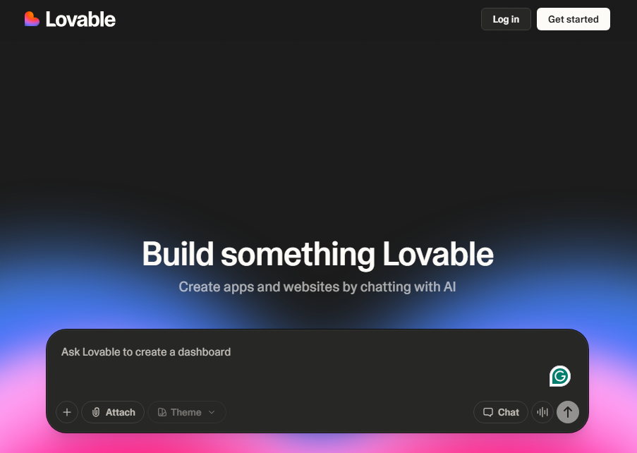 8 best AI-powered platforms for web and app development Lovable interface - AI-powered platform for web and app development