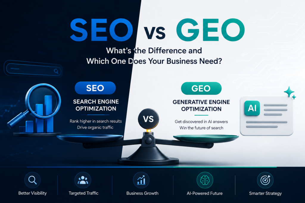 Difference between GEO & SEO